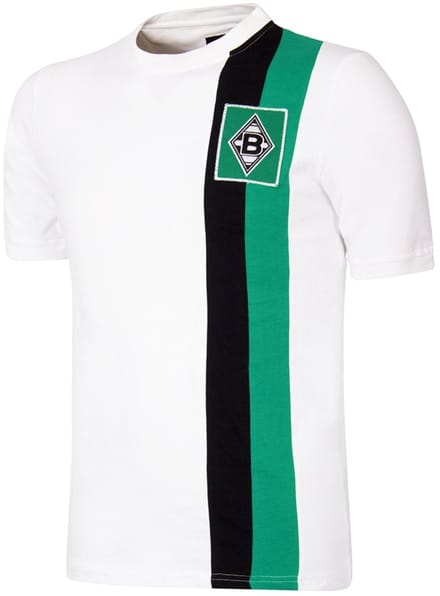COPA - Borussia Monchengladbach 1972/73 - Retro Voetbalshirt - Heren - Wit - M