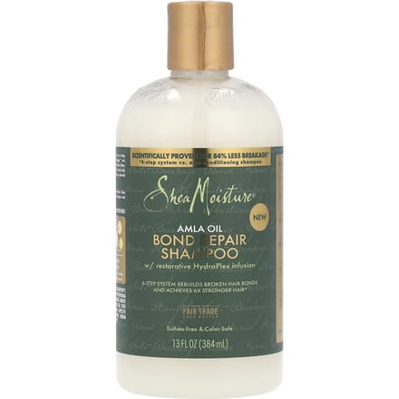 SheaMoisture, Bond Repair Shampoo, Amla Olie, 13 fl oz (384 ml) gray