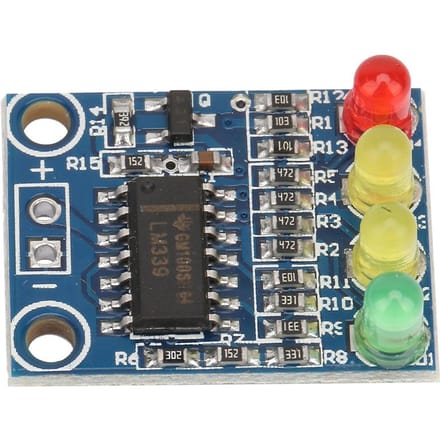 12V Batterij 4 Cijfers Batterij Indicator Module Vermogen Capaciteit LED Licht Indicatie Module