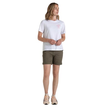 Craghoppers Dames/Dames Malibo Daisy Performance T-shirt (Wit)