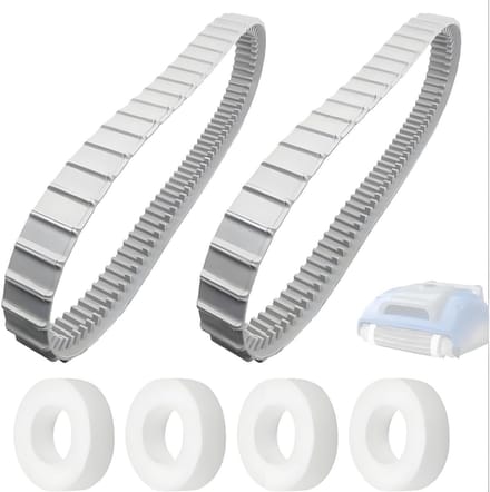 Dailygoods - 2x Aandrijfriemen voor Poolrobots, Vervangend Accessoire