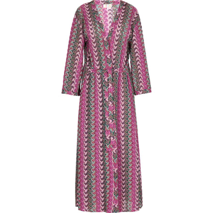IZIA Kimono Dames Roze Veelkleurig