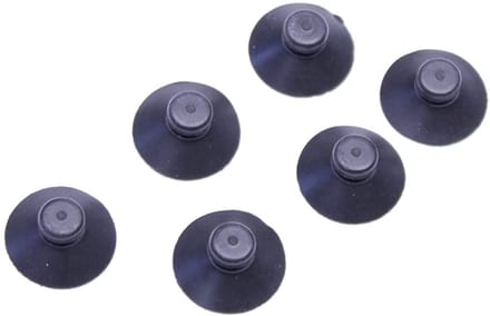 Dennerle Zuigers Voor Nano Hoekfilter/Flipper 6 Stuks