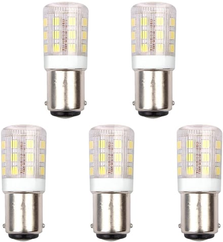 SPL Ba15d LED Lamp 3W - Neutraal Wit - 250lm - LED Buislamp T18 - 5 Stuks