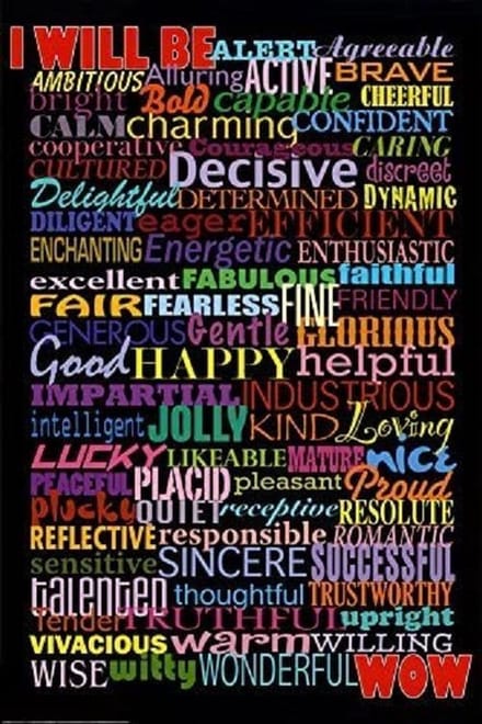 Poster I Will Be 61 x 91,5 cm