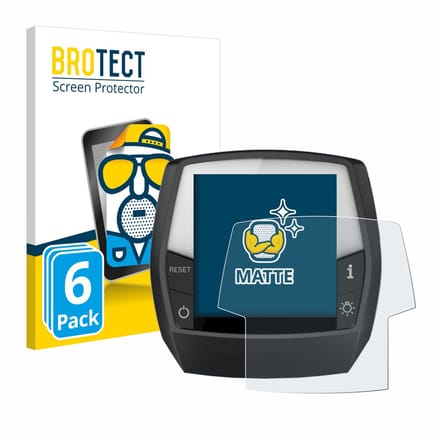 BROTECT - Screenprotector voor Bosch Intuvia Active / Performance Line - Folie Beschermfolie matte 6 Stuks