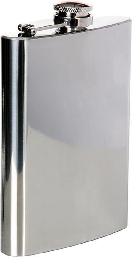 Zakfles/heupflacon RVS 240ml