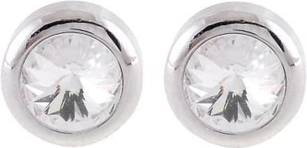 Behave - Oorknoppen met kristalsteen - Elegant design - 8 mm lang