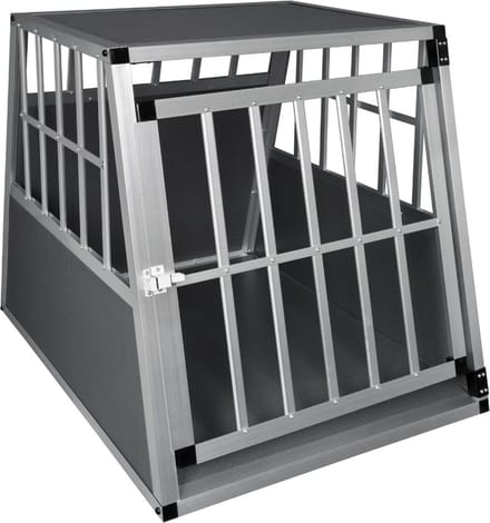Hondenbench - Auto - Resibench - Vervoersbox - Dierenbench - Grijs