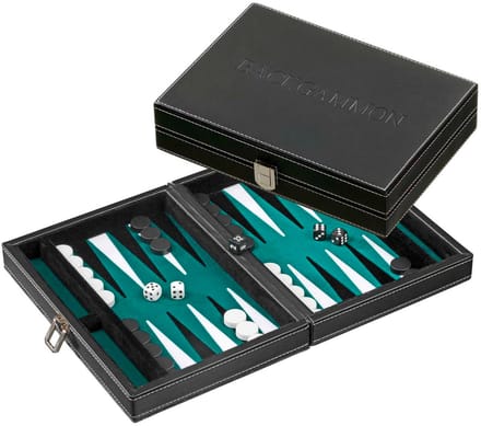 Philos Backgammon Tinos klein groen
