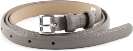 abro Leren Riem Tailleband Leather Adria Women's Belt W100 Zinc Grijs