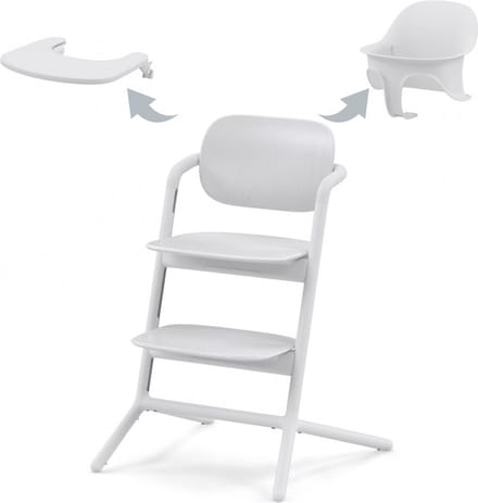 Cybex Lemo Kinderstoel 3-in-1 Set - All White