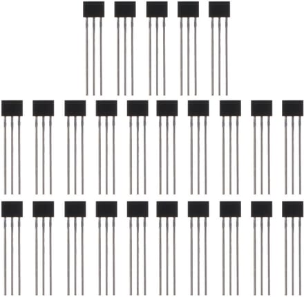 Dailygoody - Hall Effect Sensor - Magnetische Detector - 25 stuks - Compact formaat - Precisie - Geschikt voor diverse projecten - A3144 model
