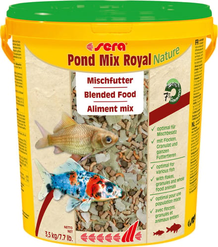 Sera Pond Mix  Royal Nature 21 liter - Koi Voer