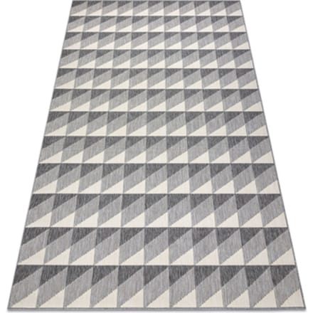 Kleden Rugsx Sisal tapijt SPRING 20406332 Ruit , drieho 80x150 cm