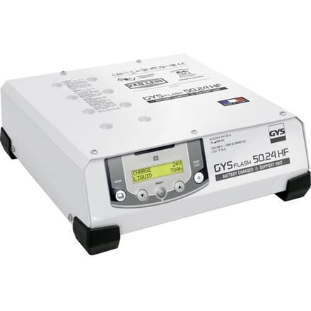 GYSFLASH 50.24 HF Druppellader 6 V, 12 V, 24 V 50 A 50 A 50 A