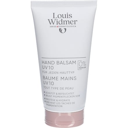 Louis Widmer Bodycare Handbalsem Uv 10 Zonder Parfum 75ml