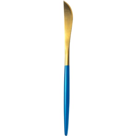 Bama – Mes – Tafelmes Kyoto Gold Blue – 12 Stuks