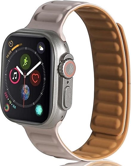 Beline Apple Watch Magneetband 38/40/41mm kaki