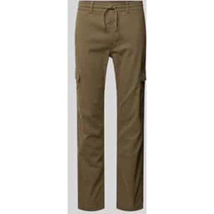 Slim fit cargobroek met tunnelkoord, model 'Gymdigo'