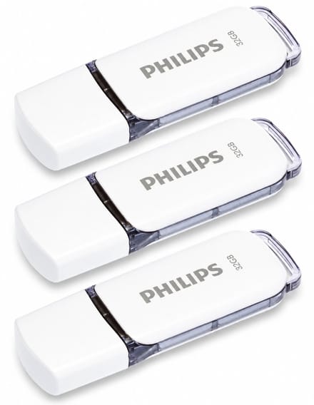 Philips FM08FD70B Sneeuw edition 2.0 - USB flash drive - 8 GB - 32GB - USB-stick