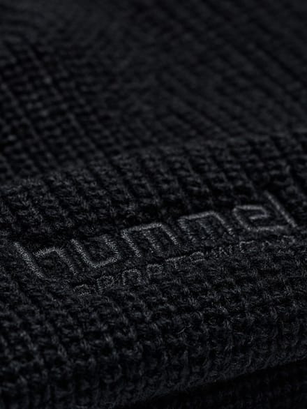 Hummel Half Rib Beanie 229873 Black