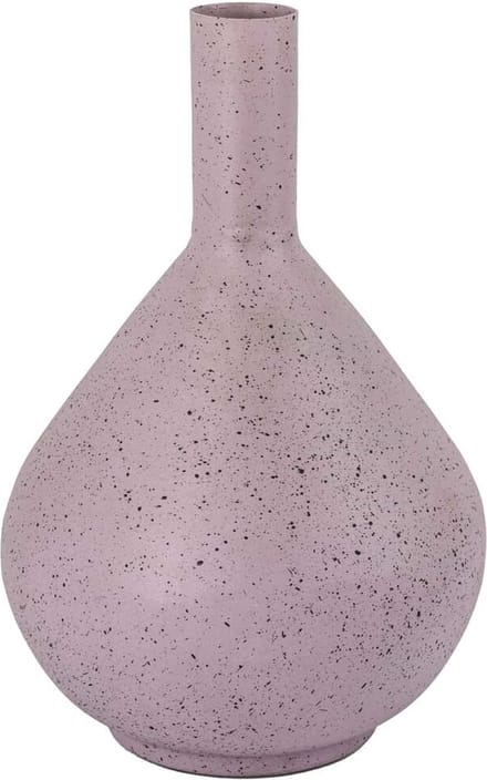 HomeBound by KY | Metalen vaas lila dots | bloemenvaas