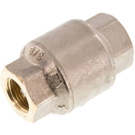G 3/8'' Vernikkeld Messing Terugslagklep 20 bar (290 psi) NBR