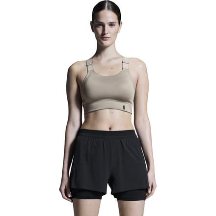 On Performance Flex Bra 1 W Cinder Cinder Maat: S | Sport BH's Outlet | Dames | Beige