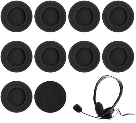 Dailygoods- Oorkussens Vervangend - Compatibel met Logitech
