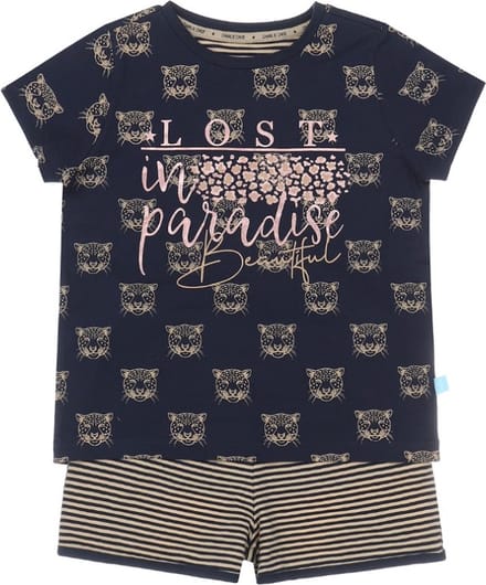 Charlie Choe Korte Pyjama Set Meisjes 39041-41 122/128