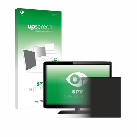 upscreen - privacyscherm voor Flatscreens mit 24 inch Schermen [532 mm x 299 mm, 16:9] - privacy filter screenfilter Blauwlichtfilter