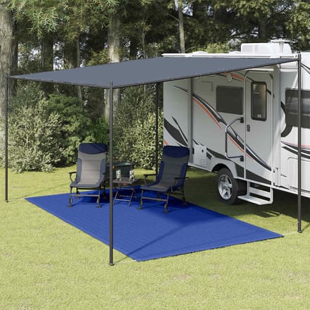vidaXL - Tenttapijt - 250x450 - cm - blauw