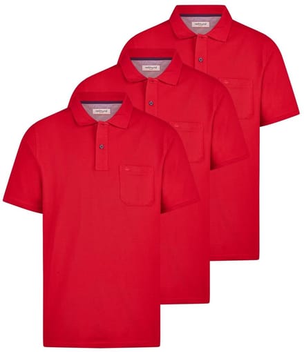 Redmond Heren poloshirt 3 pack Basic