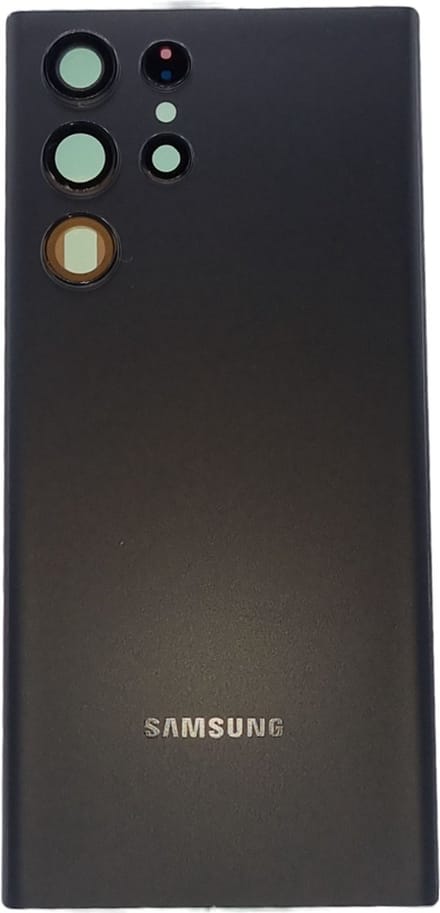 Achterkant Geschikt voor Samsung Galaxy S22 Ultra – Premium – Zwart