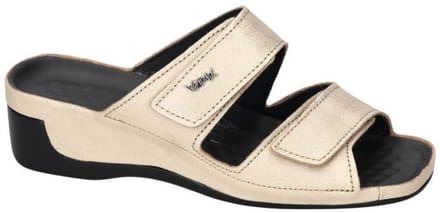 Vital -Dames - goud - slippers & muiltjes - maat 42