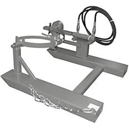 Kiepbak BAUER FD-H met hefcilinder, staal, B 1000 x D 1245 x H 475 mm, grijs