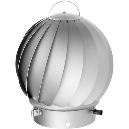 GGM Gastro Kaminaufsatz - Ø 300 - 350mm Zilver