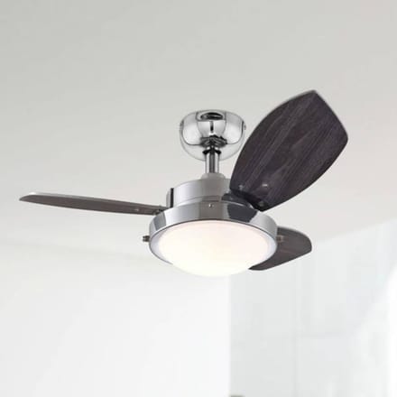 Westinghouse Wengue plafondventilator, E14-lamp