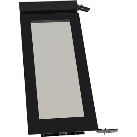 AEG deur compleet, glasplaat, zwart, 720x295 4055966362