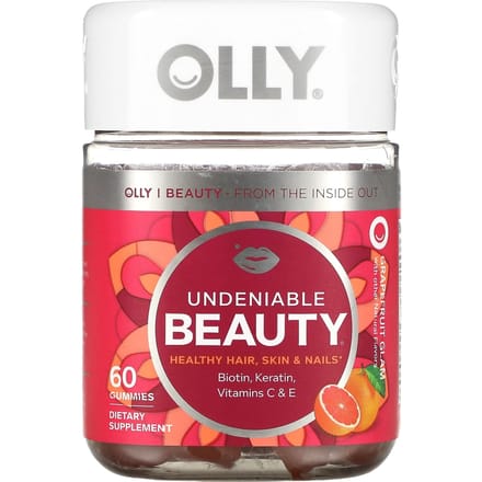 OLLY, Beauté indéniable, Pamplemousse Glam, 60 gummies