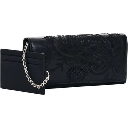Desigual portemonnee kaarthouder Mone Sirocco Marina Long Wallet Black zwart