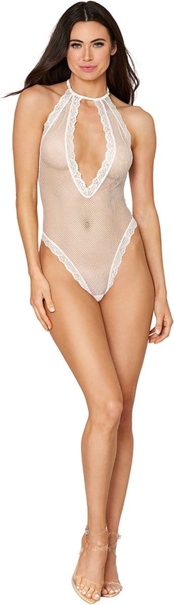 Dreamgirl (All) Teddy Diamond - One Size white O/S