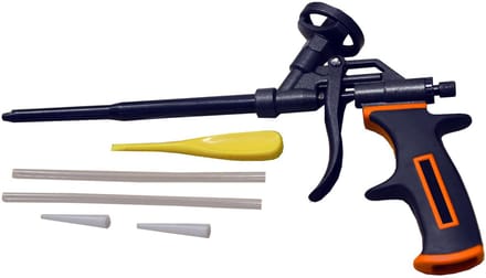 TRUTZHOLM Schuimpistool Teflon 168811 - Heavy Duty Bouwschuimpistool Antikleef - Professioneel PU-Schuim Montageschuimpistool