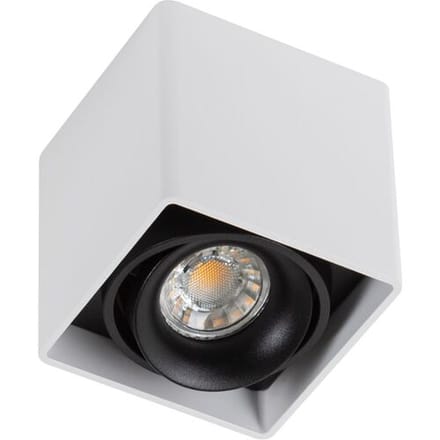 KS Verlichting Bjorn 1 Opbouwspot Wit