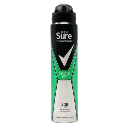 Sure Men Quantum Dry Anti-Transpirant Deodorantspray - 200 ml