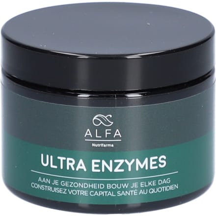 Nutrifarma Alfa Ultra Enzymes Voedingssupplement Spijsvertering 120 Vcaps