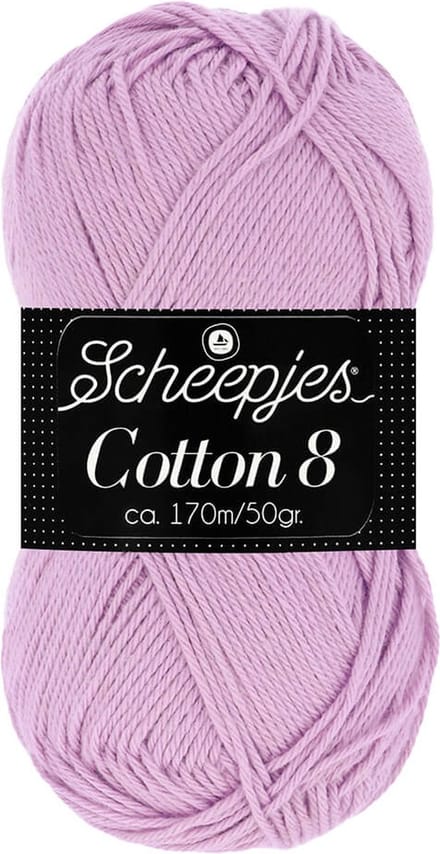 Scheepjes Cotton 8 50g - 529 Paars
