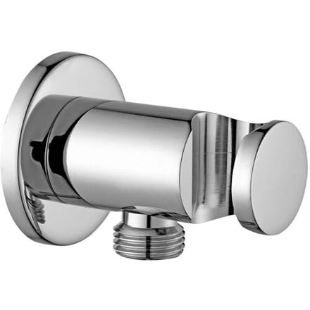 Steinkamp wall connection elbow with shower holder round 66007CRST