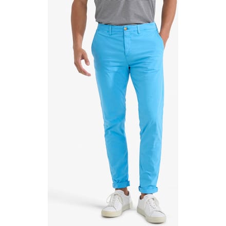 McGregor Mf Chino Summer Poplin Sea Blue Größe: 32 | Chinos Outlet | Herren | Blau
